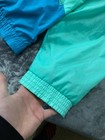 Vintage Nike Nylon Tracksuit 90s Jacket And Pants Men Size L Green 
