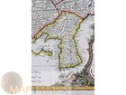 Antique Map Of China  Mongolia  Manchuria   Korea By Rigobert Bonne 1771