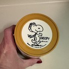Vintage 1965 Snoopy Thermos Flying Ace Peanuts Insulated Jar Small Soup Schulz