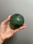 Vintage 3 5    Japanese Glass Fishing Float Rare    iii    Mark Evergreen Alaska Beach
