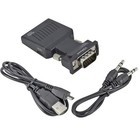Pc To Tv Vga M To Hdmi F Connecter Vga Input To Hdmi Output Adapter With Audio