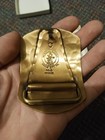 Wendell August Solid Bronze Bear Belt Buckle Vintage