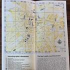 Sas Scandinavian Airlines Vintage Amsterdam City Portrait Brochure Vintage 1966