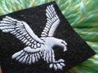 Army Air Corps Patch Cloth Badge Antique Original - Rare