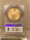 1895  20 Gold Liberty Double Eagle Pcgs Ms63