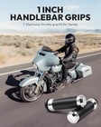 1inch Hand Grips  Electronic Throttle Control Handlebar Grips Fit For Chrome