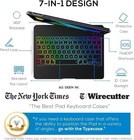 Ipad Keyboard Case For 10 2 Inch Ipad 2021 9th   8th   7th Gen  Air 3  Pro 10   