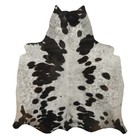 100  Real Natural Area Cow Hair On Cowhide Skin Floor Rug Carpet 65 x58   Cc1209