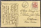 1908 Hamburg Pc To British Po Smyrna Turkey Germania Stamp