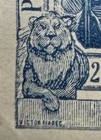 Ethiopia Scott 90 Menelik Ii 2 Guerches Blue Used Postes Ethiopiennes