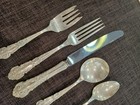 Reed And Barton French Renaissance 5 Piece Sterling Silver Flatware