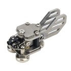 Hamgeek Stainless Steel Cw Morse Key Telegraph Key Paddle Key Magnetic Base  us