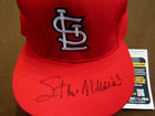 Stan Musial Cardinals Hof Signed Auto Vintage New Era Pro Model Cap Jsa Beauty