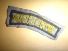 Us Army Airborne Vietnam War Hand Sewn Arc Patch