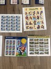 Usps Stamp Lot Face Value  236 Unused Sheets   Singles Bulk