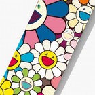 Murakami Flowers Art Theme Skateboard Deck With Colorful Flower Graphic