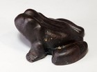 Antique Victorian Cast Iron Frog Doostop Heavy 4 Lbs 8 Oz 5  X 4 5  