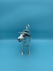 1891 Antique Dutch  934 Sterling Silver Cow Creamer