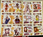 Spice Girls Chupa Chups Fantasy Ball Stickers Whole Collection 24 Stickers
