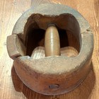 Antique Industrial Wooden Hat Mold stretcher