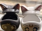 Sailor Moon 3d Mugs W lids Luna   Artemis Set Of 2  see Pictures   Description 