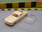 Custom Resin  68 Ford Mustang Fastback Aurora T-jet Ho Slot Car Body Kit