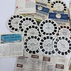 Vintage Gaf View-master Reel Lot Peanuts Charlie Brown  Herbie  Pluto   Sleeves