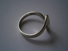 2 7g 925 Sterling Silver Fancy Swirl Ring Size K Womens Child- Free Postage  