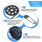 Chain Drive Transmission Sprocket Conversion Kit For Harley 2008-2017 Softail