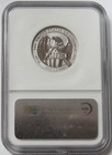 2007 W Platinum  50 American Eagle 10th Anniversary 1 2 Oz Ngc Reverse Proof 70