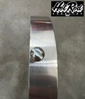 6  Polished Aluminum Gas Pump Globe Holder