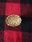 Vintage Blue German Brooch pin