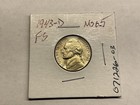 1943 D Jefferson Key Date World War Ii Silver Nickel In Bu Condition 071226 03tk
