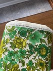 Bloomcraft Vintage Floral Upholstery Fabric     By The Yard  Mid Century Retro