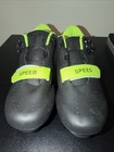 Speed Cycling Shoes Men Size 45 Black Neon Green