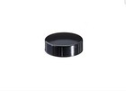 38-400 Black Phenolic Polyseal Screw Caps Fits Most 38mm Growler Jugs - 52 Pack