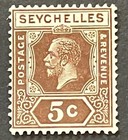 Travelstamps   Seychelles Stamps  84 - 5 Cent Mint Original Gum  Mnh Og 