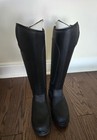 Mountain Horse Tall Riding Boots Black Leather Equestrian Size 9 Waterproof  s 