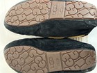 Ugg Australia Dakota 5612 Black Suede Shearling Moccasin Slippers Women   s Size 9