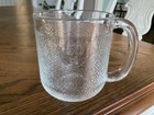 Iittala Krouvi 6 Textured Glass 50cl Beer Mugs 4 1 2  Excellent Cond 