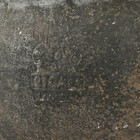 Large Signed Antique Cast Iron Cauldron Fireplace Cooking Pot Kettle