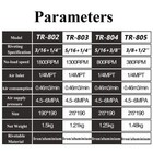 3 8   3 16  1 2  5 16  1 4  Pneumatic Rivet Gun Riveter Air-powered Nut Kit Tool