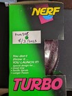  brand New extremely Rare vintage 1991   Nerf Turbo Ii Football By Kenner