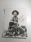 Vintage 1963 Johnny Crawford Hand Signed Photo 8x10 The Rifleman Autograph
