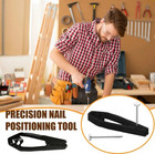 1pc Portable Nail Fixer Tool Plastic Sliding Pliers Finger Protection - New