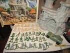 Vintage Processed Plastics Tim Mee Toy 57400 Army Battle Mountain Playset 70s