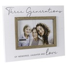 Malden International Designs 3528-46 4x6 Picture Frame White Brown Inner