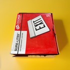     cooper Sure-lites Eus70r Led Edge-lit Exit Sign Red 120 277v Self Powered