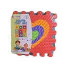 36 Pcs Foam Floor Shapes Play Interlocking Puzzle Mat For Kids 33 5  X 33 5 