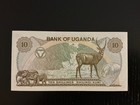 Uganda 10 Shillings  1973-  Unc P-6b Idi Amin Scarce Signature 